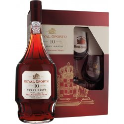 detail Royal Oporto 10yo Tawny 0,75l + 2 dárkové sklo