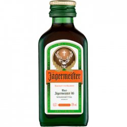 detail Jägermeister 35% 0,04l