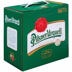 Pivo Pilsner Urquell karton 8x0,5l sklo
