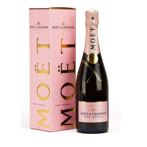 Champagne Moët Chandon Rose Box 0,75l