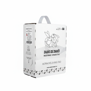 Tramín červený, moravské zemské, polosuché, 2,25l /Vajbar/