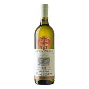 Chardonnay výběr z hroznů 2021 polosuché 0,75l /Znovín/
