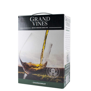 Grand Vines Chardonnay 3l bag in box /Španělsko/