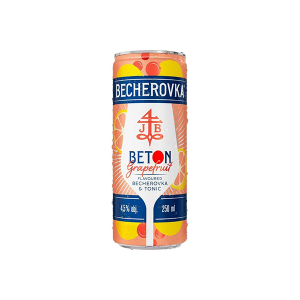 Becherovka BETON Grapefruit 4,5% 0,25l plech