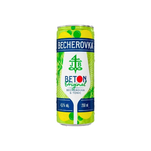 Becherovka BETON Originál 4,5% 0,25l plech