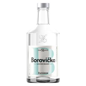 Borovička 45% 0,5l Žufánek