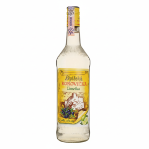 Spišská borovička limetka 38% 0,7l
