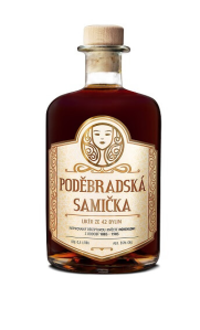 Poděbradská samička 35% 0,5l