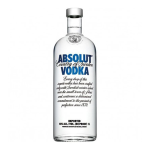 Vodka Absolut Blue 40% 1l