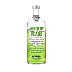 Vodka Absolut Pears 40% 1l