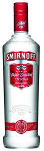 Vodka Smirnoff Red 37,5% 1l