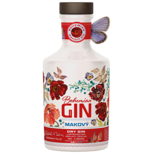 Gin Bohemian Gin makový 45% 0,5l