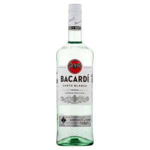 Rum Bacardi Carta Blanca 37,5% 1l /Portoriko/