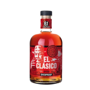 Rum El Clasico Spiced Overproof 61% 0,7l /Dominikánská rep./