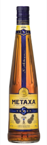 Metaxa 5* 38% 0,7l holá lahev