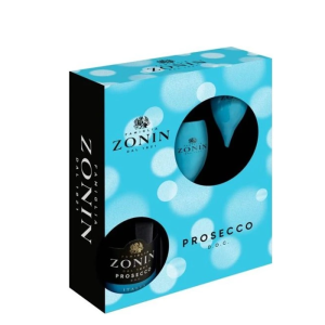 Zonin Prosecco DOC Brut 0,75l + 2 skleničky