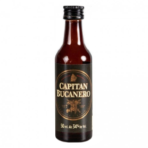 Rum Capitan Bucanero Elixír 34% 0,05l