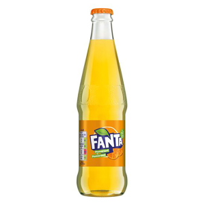 Fanta pomeranč 0,33l sklo x 24 ks