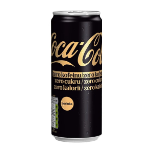 Coca cola zero zero 0,33l plech x 24 ks