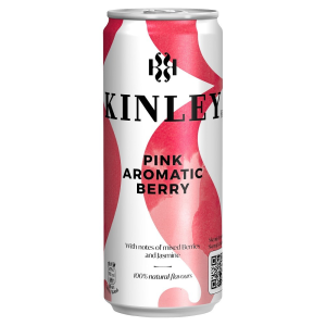 Tonic Kinley pink berry 0,25l plech x 4 ks
