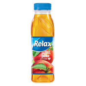 Relax jablko 100% 0,3l PET x 12 ks