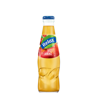 Relax jablko 100% 0,2l sklo x 15 ks