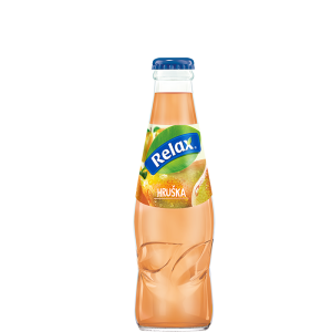 Relax hruška 0,2l sklo x 15 ks