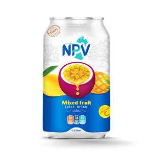 Ovocný nápoj NPV Mixed fruit 0,33l plech x 24 ks