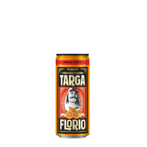 TARGA Florio pomeranč 0,33l plech x 24 ks