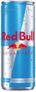 Red Bull bez cukru 0,25l plech