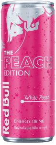 Red Bull Peach 0,25l plech x 12 ks