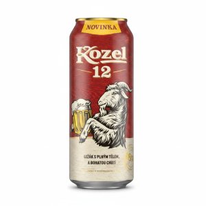 Pivo Kozel 12° 0,5l plech