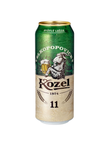 Pivo Kozel 11° 0,5l plech x 24 ks