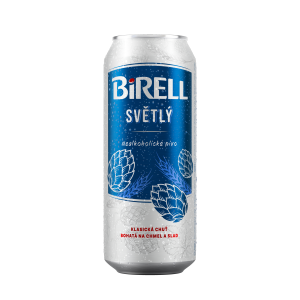 Pivo Birell 0,5l plech x 6 ks
