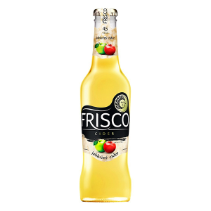 Cider Frisco Jablečný 4,5% 0,33l sklo x 12 ks