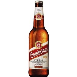 Pivo Gambrinus 10° 0,5l sklo x 20 ks