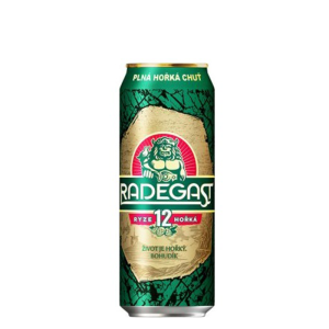 Pivo Radegast 12° 0,5l plech