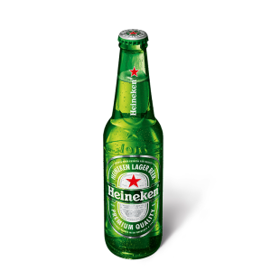 Pivo Heineken 4,5% 0,33l sklo x 24 ks