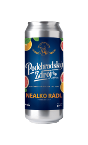 Poděbradský Zdroj Radler 0,5l plech