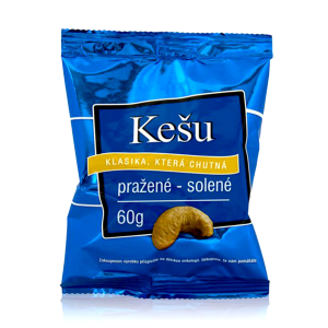 Krajči kešu pražené solené 60g
