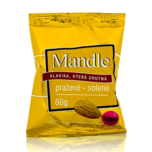 Krajčí mandle uzené 60g