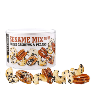 Mixit Oříšky z pece - Sezam a růžová sůl 150g