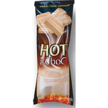 detail Hot + Choc bílá /Horká čokoláda bílá/ porce 30g