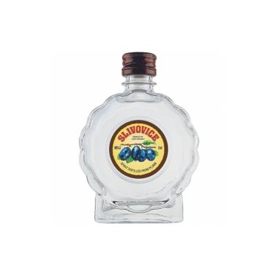 detail Slivovice bílá budík 45% 3l
