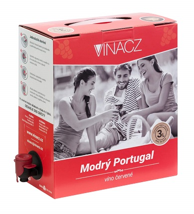 detail Modrý portugal 3l bag in box /Vina.cz/