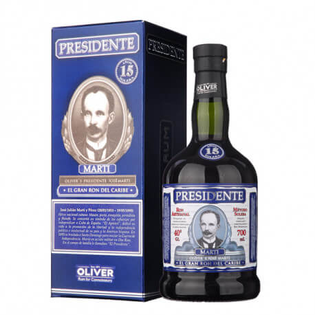 detail Rum Presidente 15yo 40% 0,7l /Dominikánská rep./