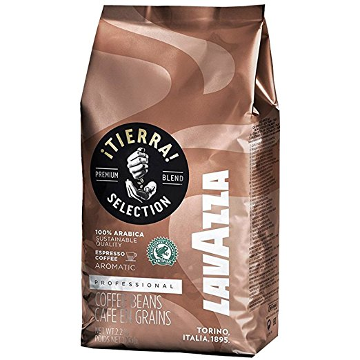 detail Káva Lavazza Tierra 1 kg zrno