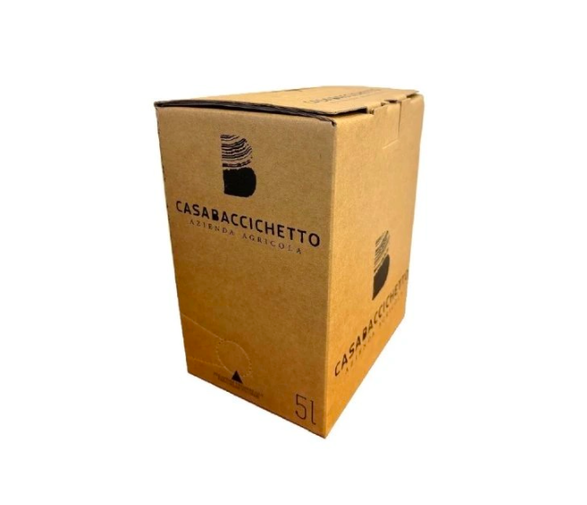 detail Casa Baccichetto Verduzzo polosladké bag in box 12% 5l /Itálie/