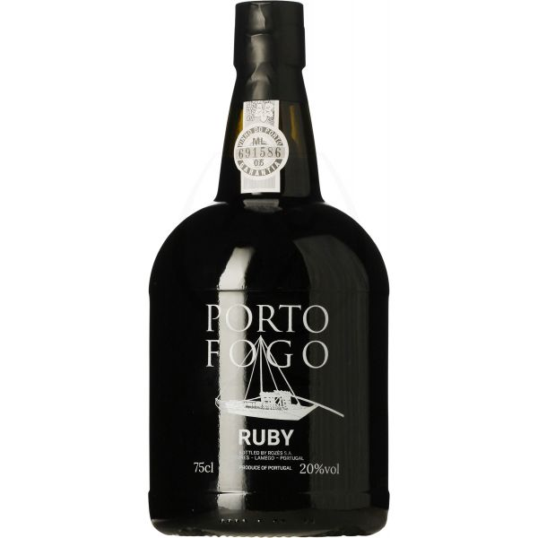 detail Porto Fogo Ruby 20% 0,75l