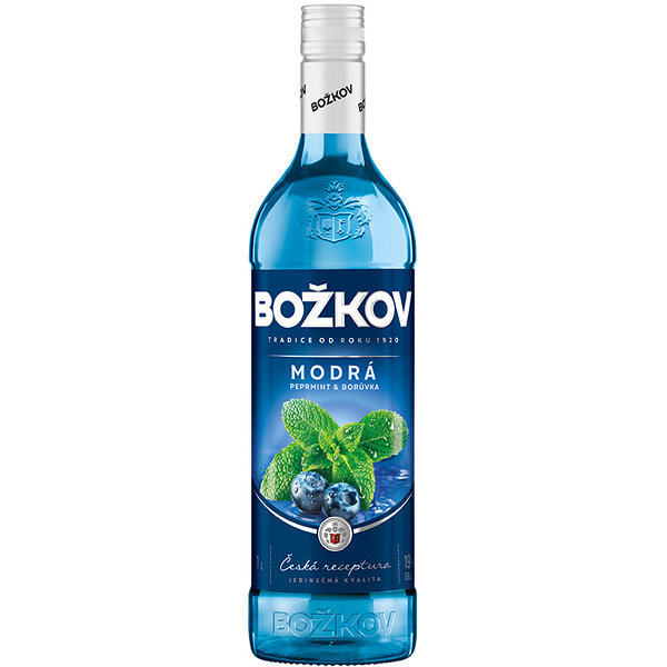 detail Modrá Božkov 19% 1l